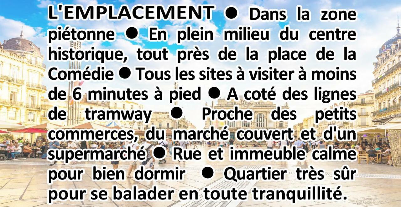 Comedie Musee-Fabre Parking Offert Climatisation Apartment Montpellier Ngoại thất bức ảnh