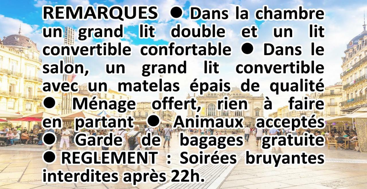 Comedie Musee-Fabre Parking Offert Climatisation Apartment Montpellier Ngoại thất bức ảnh