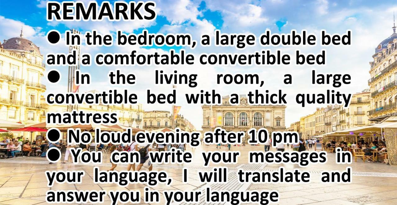 Comedie Musee-Fabre Parking Offert Climatisation Apartment Montpellier Ngoại thất bức ảnh