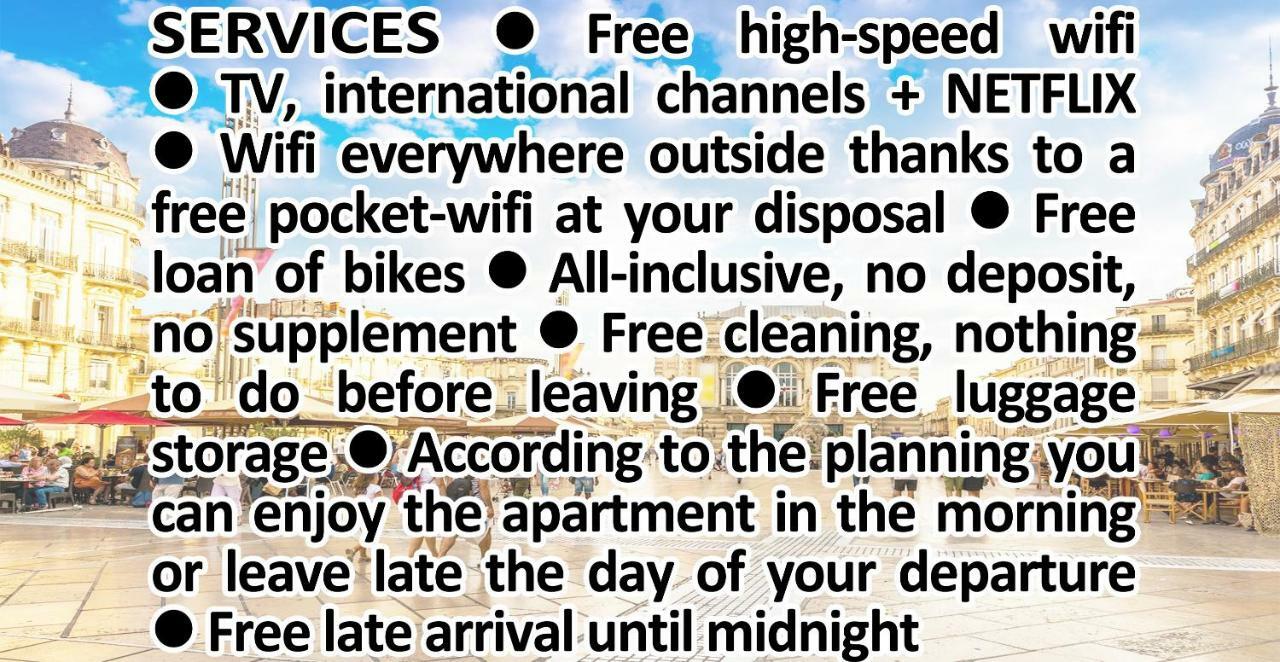 Comedie Musee-Fabre Parking Offert Climatisation Apartment Montpellier Ngoại thất bức ảnh
